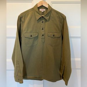 J.CREW Wallace & Barnes Cotton Popover Shirt